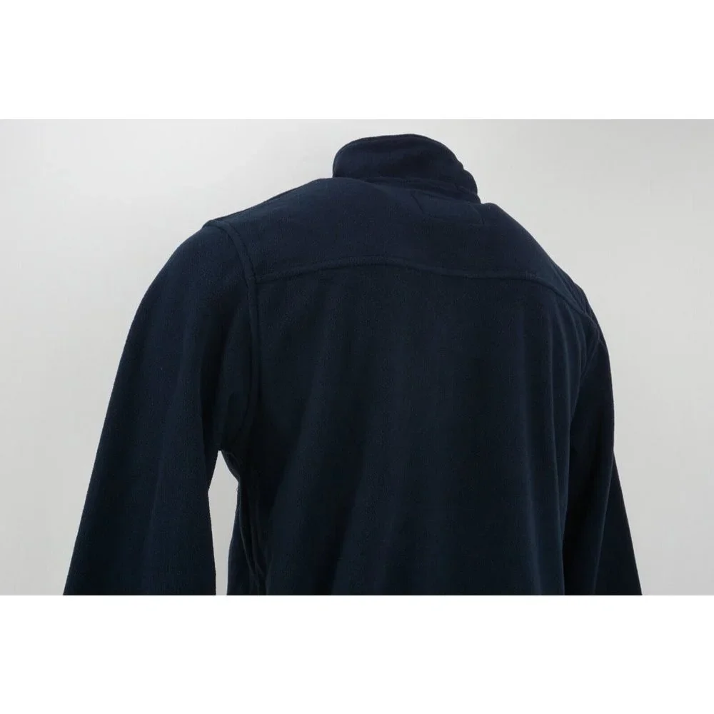 New Vintage 1946 Men's Sizes S / L Mood Indigo Blue Fleece Quarter‎ Zip Sweater